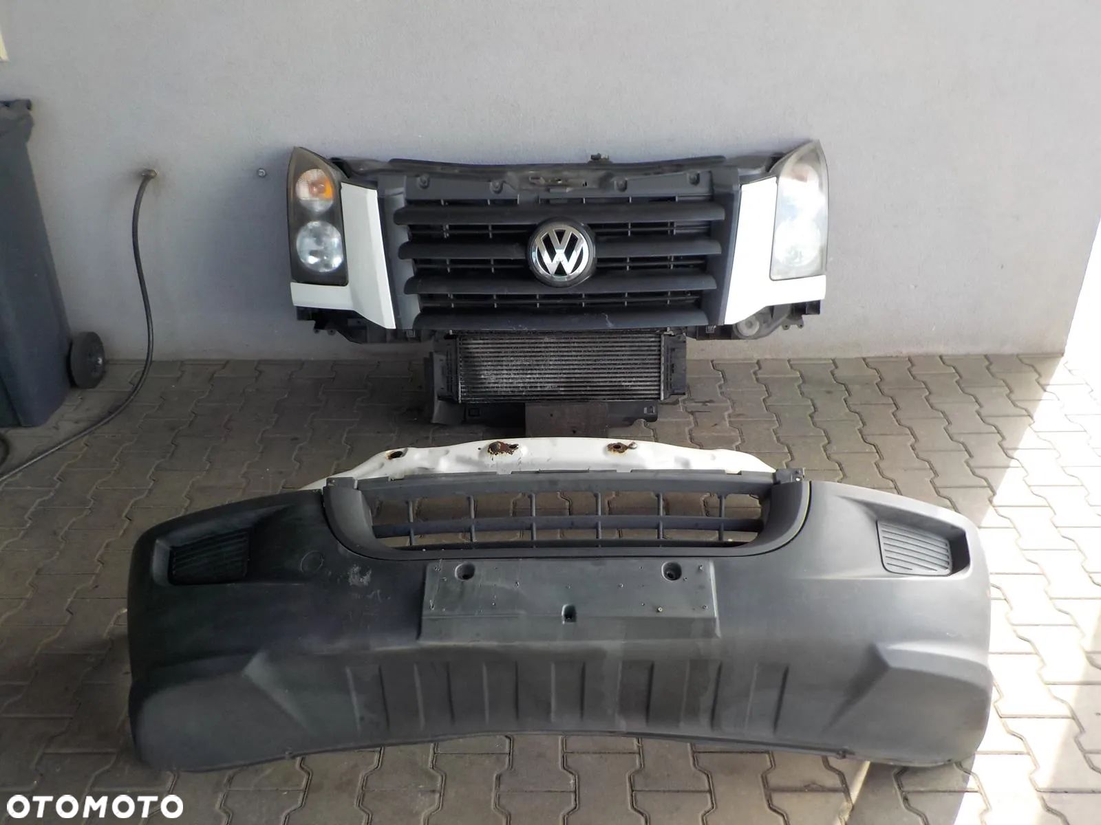 VW CRAFTER 06- PAS PRZEDNI PRZÓD KOMPLETNY WZMOCNIENIE CHŁODNICE ZDERZAK - 1
