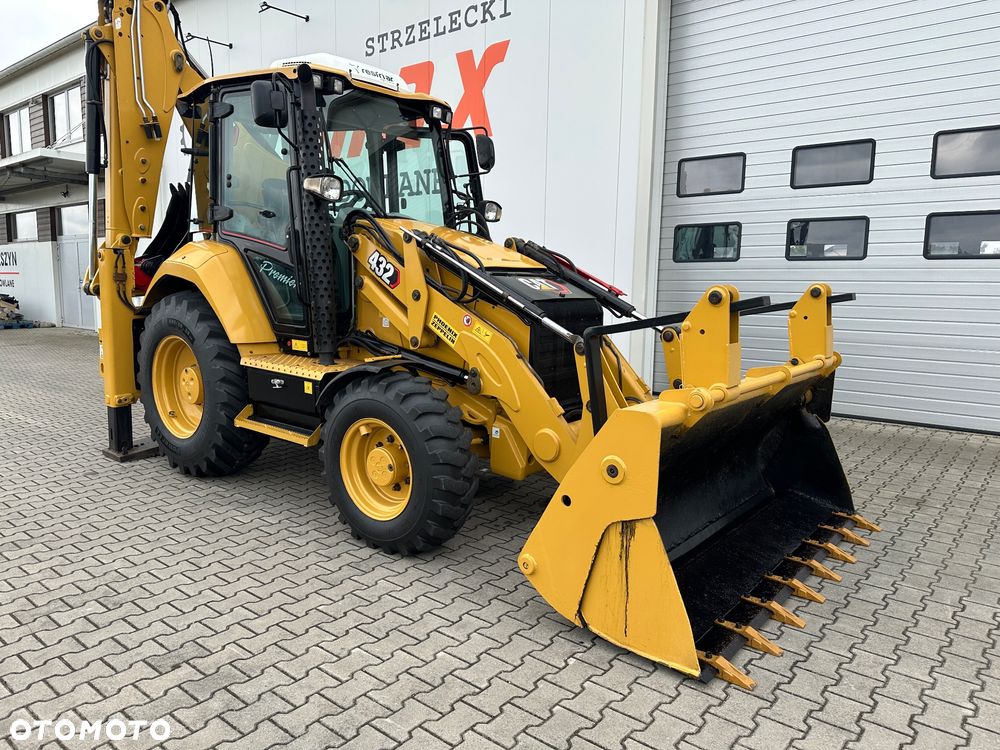 Caterpillar Cat 432F ll podwójna klima 428 jcb - 2
