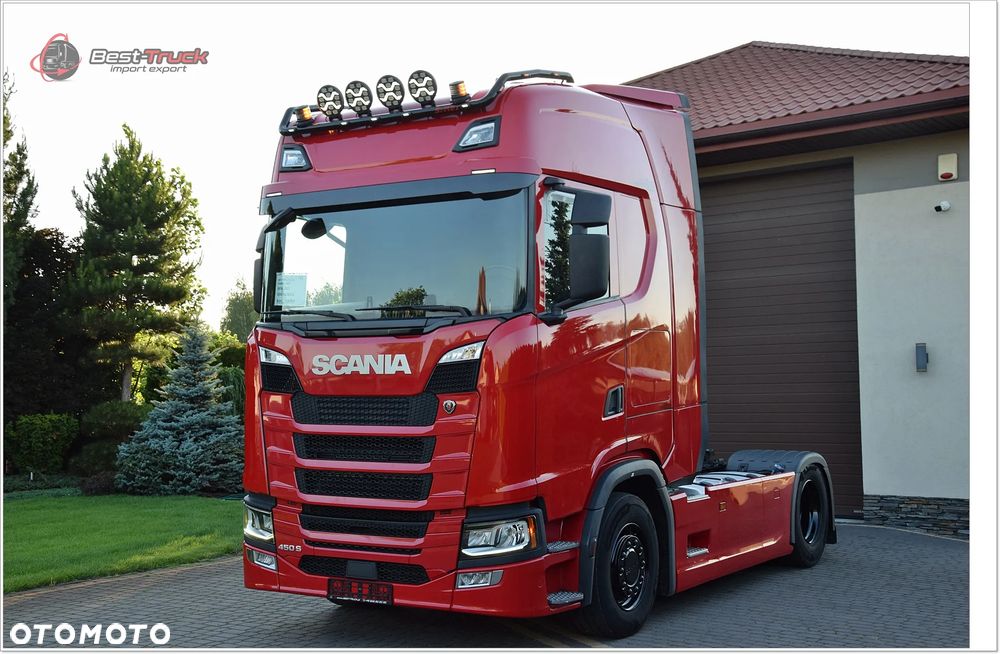 Scania S450 / FULL LED / KLIMA POST. / RETARDER / ZBIORNIKI  1400 L /  VIRTUAL COCPIT - 3