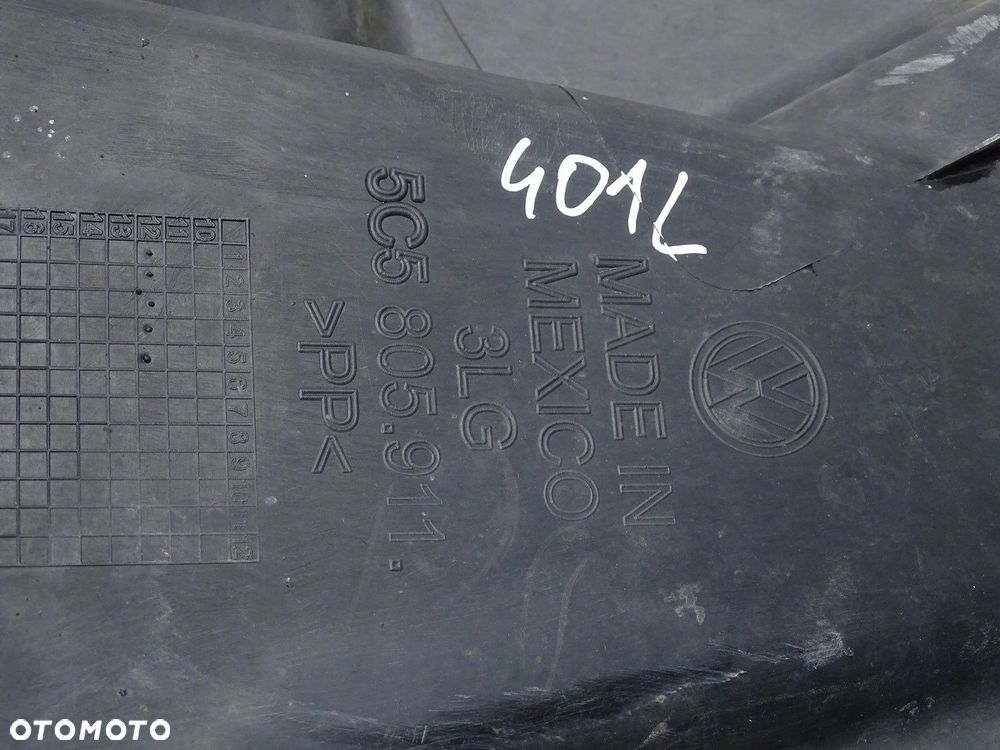 NADKOLE LEWY PRZÓD LEWE PRZEDNIE PLASTIKOWE VW BEETLE II 5C 5C5805911 - 5