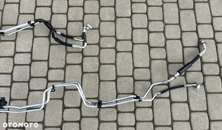 PRZEWODY PRZEWÓD WĘŻE WĄŻ KLIMATYZACJI TYŁ TYLNY VW T5 CARAVELLE MULTIVAN TRANSPORTER 7H1820727B 7H1820725D - 3