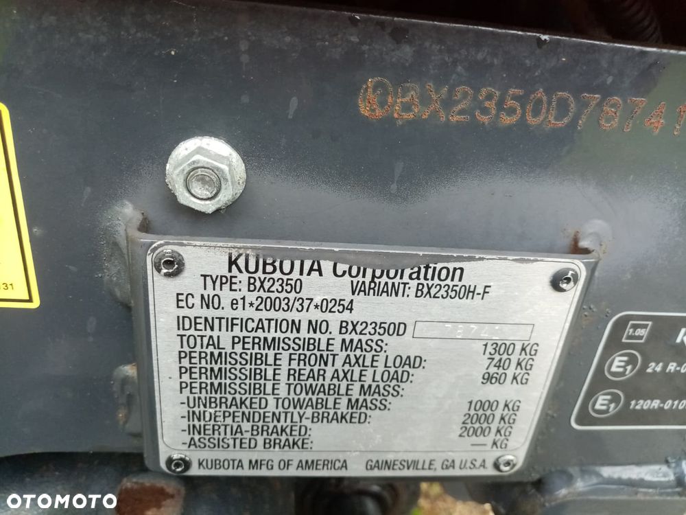 Kubota BX2350 - 14