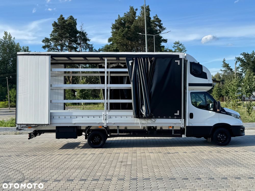 Iveco Daily 2024r ‼️50C18‼️HI-MATIC 15 Palet 6.11m // 3.0 Plandeka 2x Firanka + Dach zsuwany + drzwi z tyłu Wysokość rampowa // poduszki pneumatyczne Salon Polska DMC 3.5t - 7