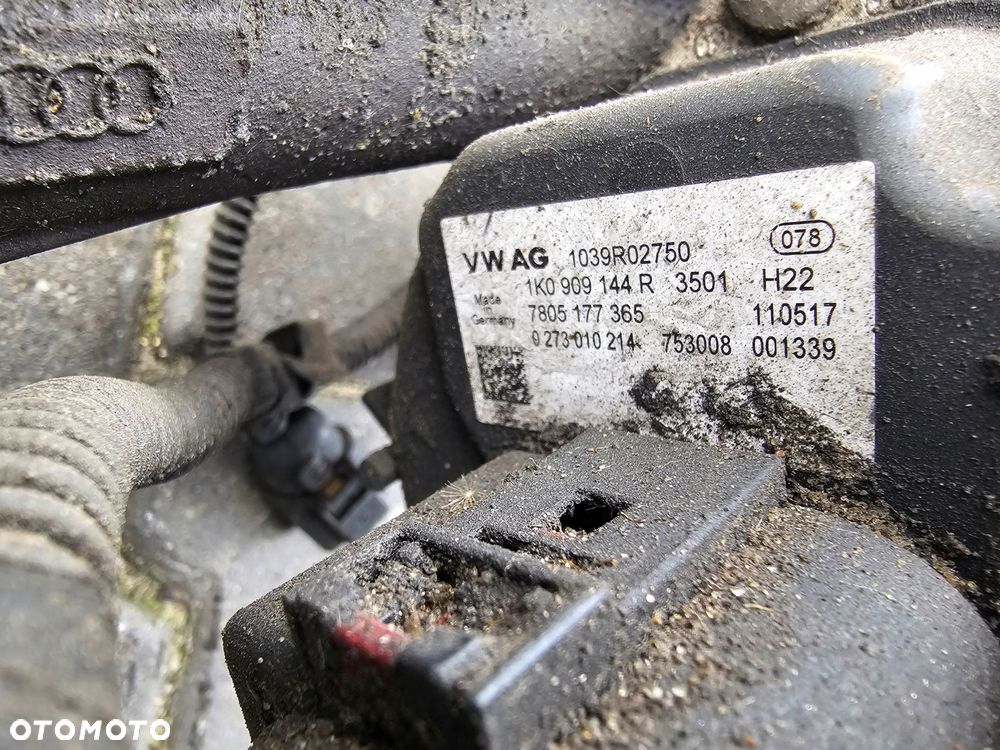 maglownica przekładnia vw caddy iii 1.6 tdi 1k1423051fe 1k0909144r europa - 8