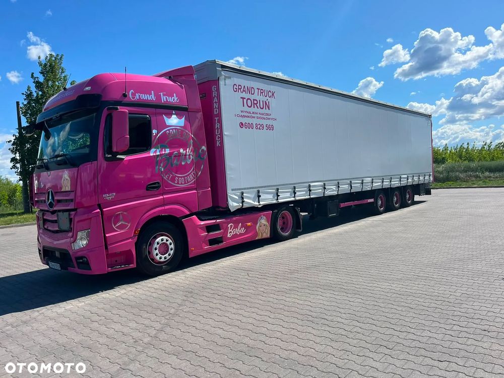 Mercedes-Benz Wynajem MERCEDES ACTROS LOW DECK - 2