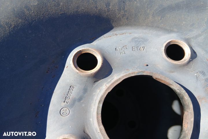 Jante tabla cu anvelope 15 - set 2150959 6JX15H2 ET47 195/65 R15 2150 - 6