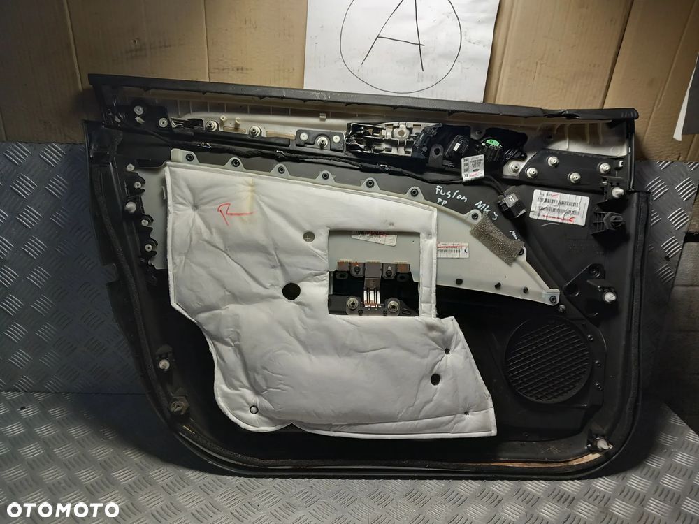 FORD FUSION MONDEO MK5 BOCZKI DRZWI SKÓRA KOMPLET - 19