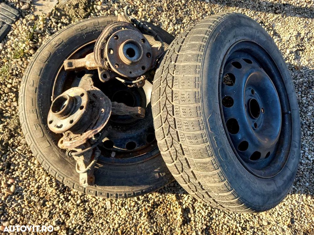 Opel Corsa C, set fuzete fata plus roti, pentru auto sau remorca. - 2