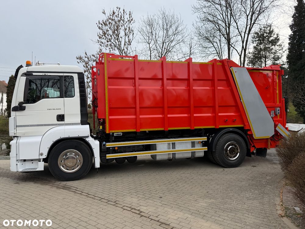 MAN TGS18.420 / ŚMIECIARKO MYJKA / ŚMIECIARKA / EURO 6 / STAN TOP - 4