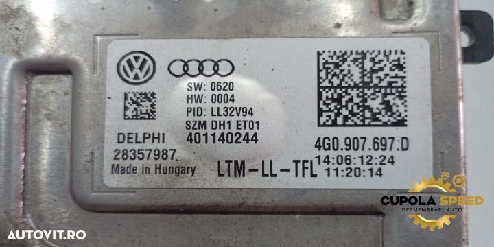 Modul xenon 4G0907697D Skoda Yeti 1 [facelift] [2013 - 2018] - 2