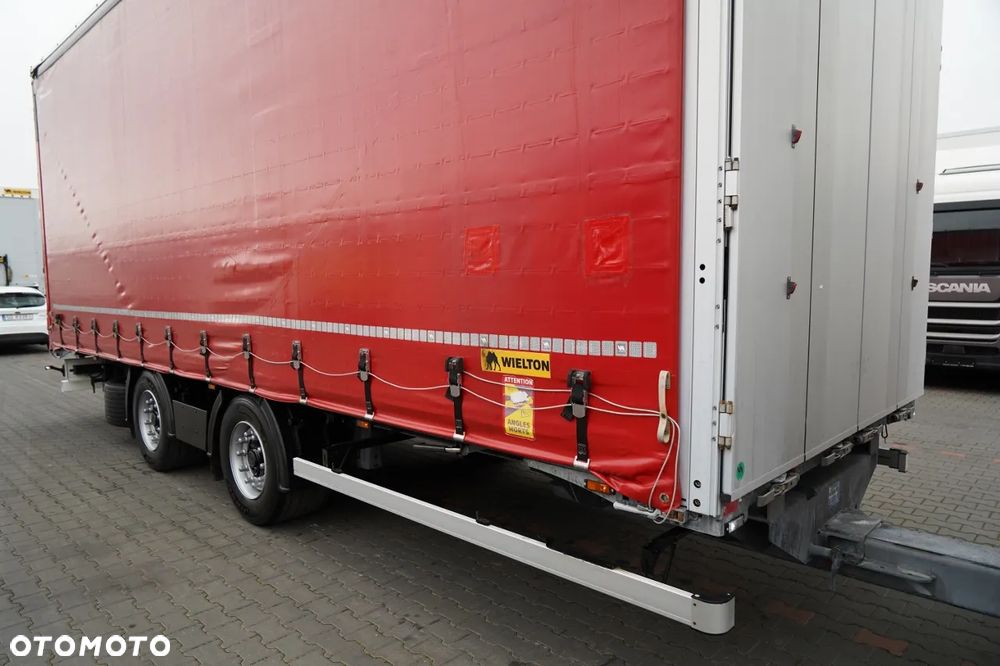 Volvo FH 460 / ZESTAW TANDEM / 120 M3 / PRZEJAZDOWY / I-SAVE / KLIMA POSTOJOWA / OŚ PODNOSZONA SKRĘTNA / WIELTON / PLANDEKA ZBROJONA / - 12
