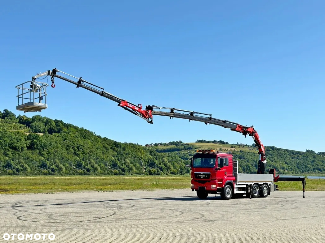 MAN TGS 28.480 * SKRZYNIA 5,00 m * EFFER 255/5S + JIB 3S + PILOT * 6x4 * STAN BDB - 2