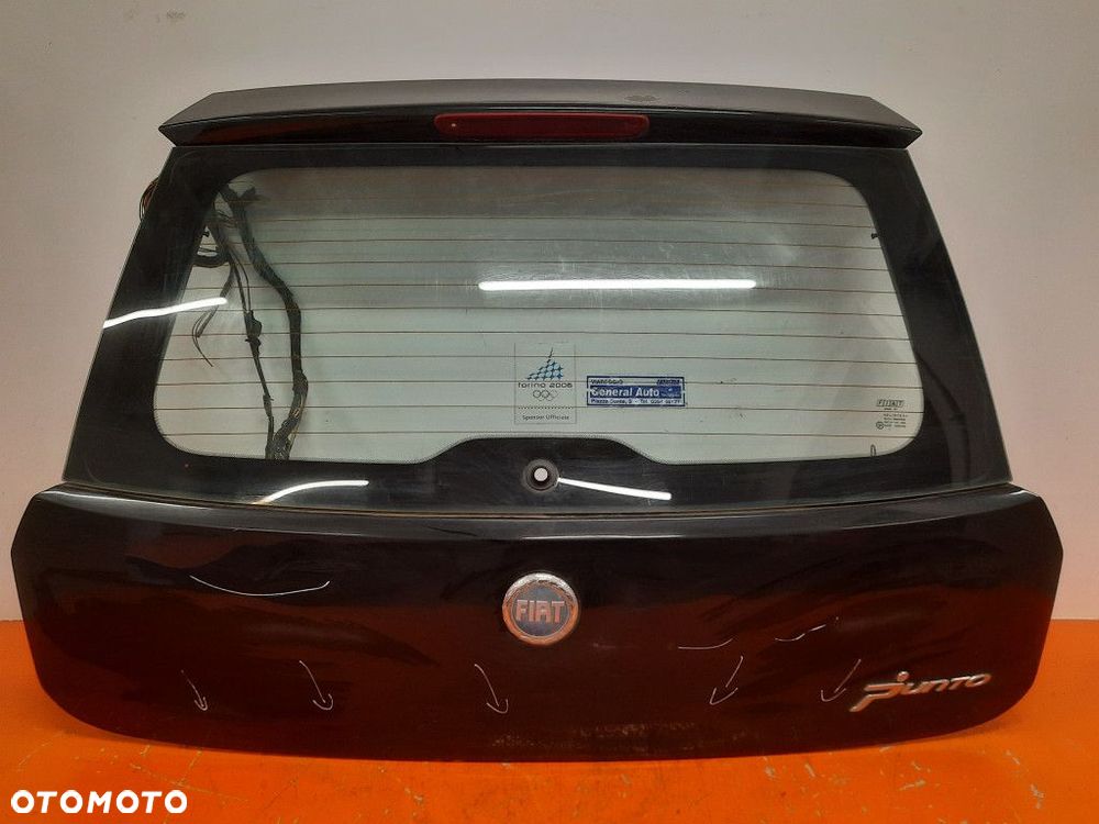 FIAT GRANDE PUNTO III 3D 05-10 HB KLAPA BAGAŻNIKA  TYŁ TYLNA 891/B - 1