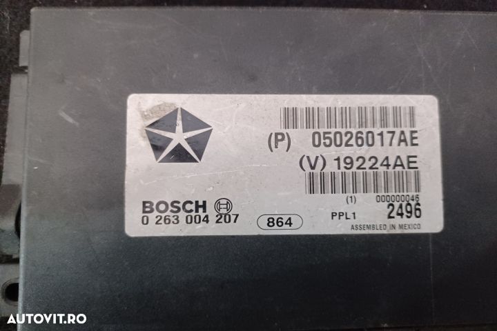 Calculator cutie de viteze 0263004207 05026017AE 0263004207 05026017A - 5