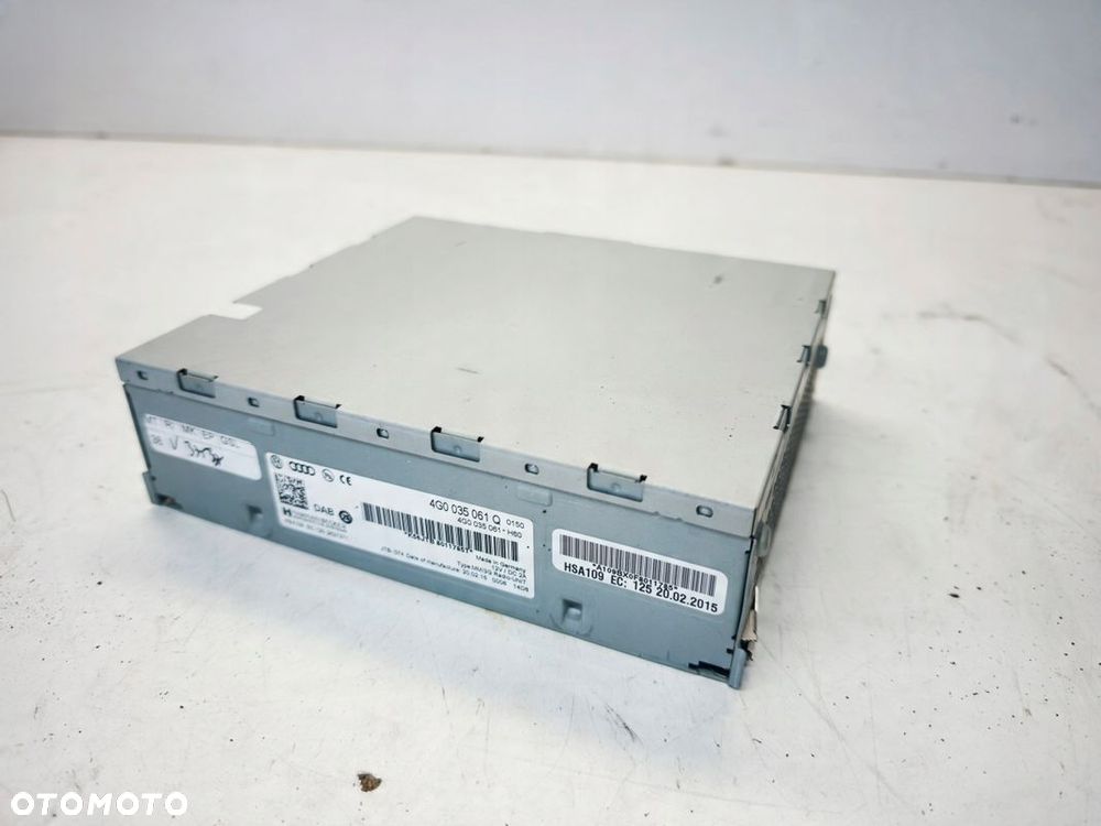 TUNER MODUŁ RADIOWY RADIA AUDI A4 B8 A5 8T Q5 8R A6 A7 LIFT 4G0035061Q - 1