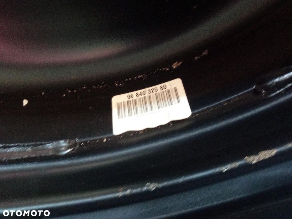 CITROEN C3 PICASSO KOŁO DOJAZDOWE ZAPASOWE 3.5JX15 ET 15 4X108 9684032580 - 6