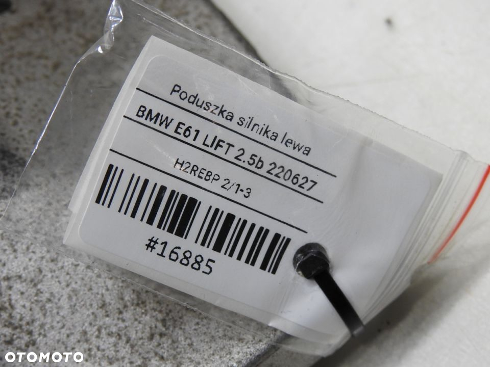 ŁAPA PODUSZKA SILNIKA LEWA BMW E61 2.5i 6776669 - 7