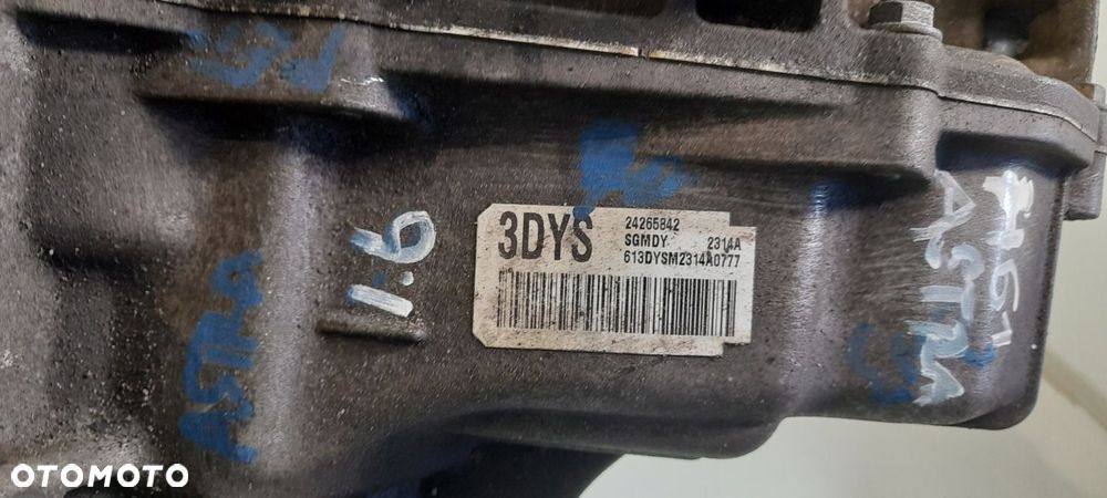 SKRZYNIA BIEGÓW OPEL ASTRA J MOKKA 1.6 16V SGMDY 24265842 - 7