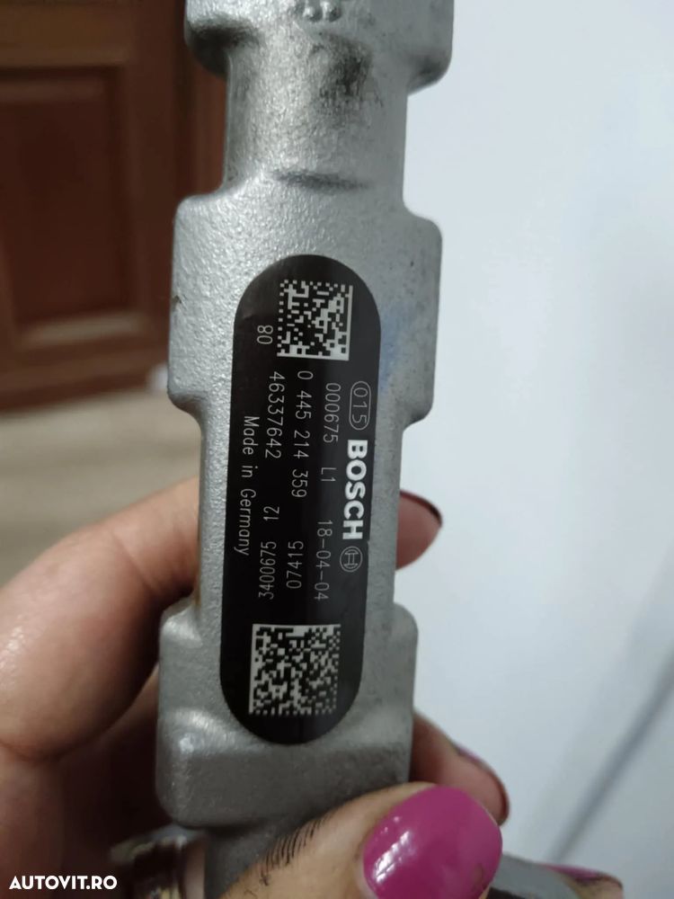 Rampa injectoare Fiat freemont, Alfa Romeo giulietta, jeep compass 1.6, 2.0 diesel 0445214359 - 2