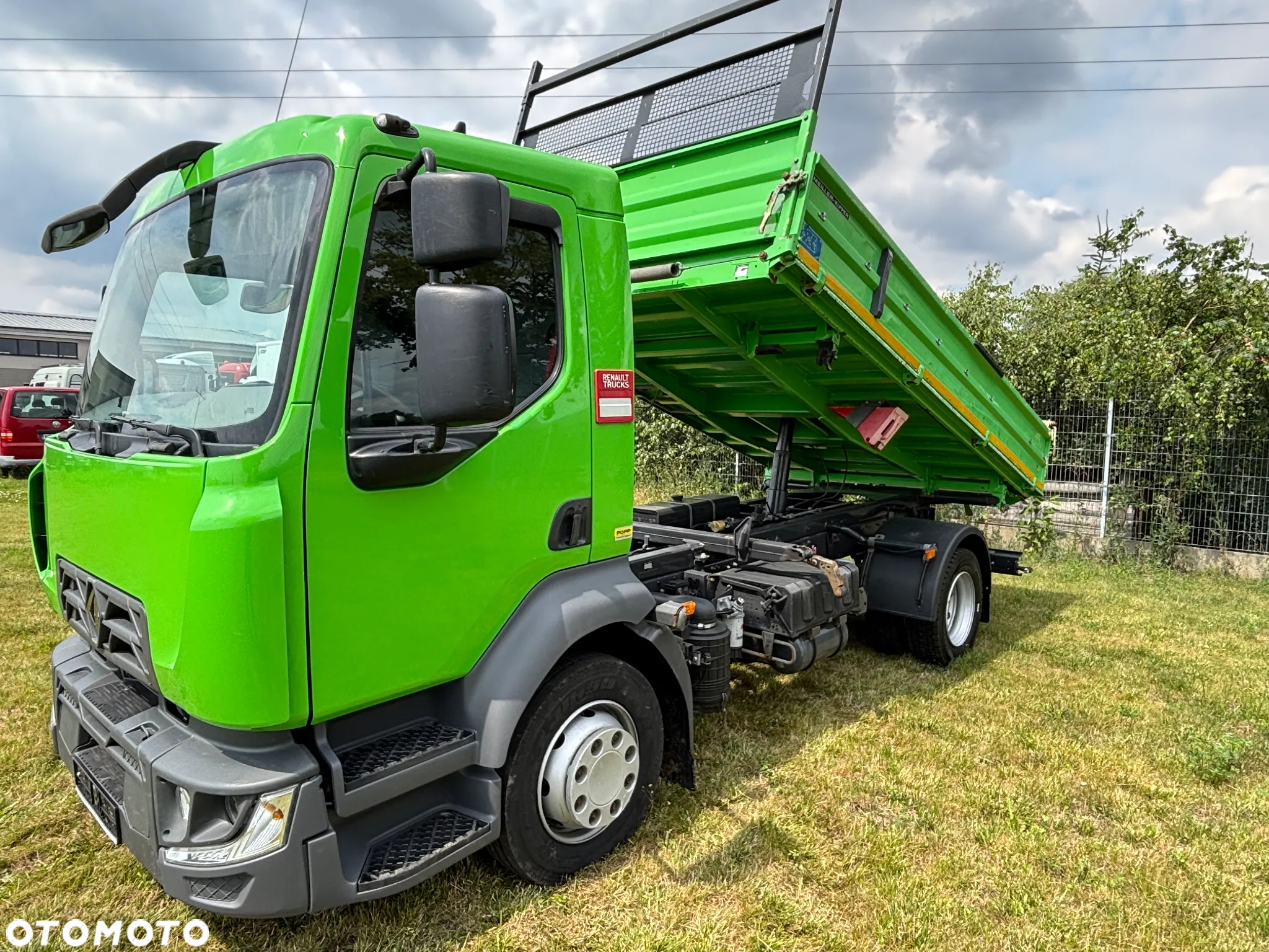 Renault D12 wywrotka, 12 ton DMC , zaczep do przyczepy , oryginalny kiper Meiller, mały przebieg od 1 właściciela z Niemiec, 6100 kg ładowność. manualna skrzynia , na resorze, idealna pod minikoparkę , przyczepę ( Mercedes ATEGO, AXOR, MAN TGM ) - 7