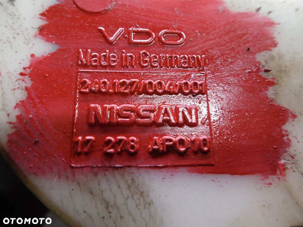 NISSAN MICRA K11 17278APO10 KOMPLETNA POMPA PALIWA ORYGINAŁ - 3