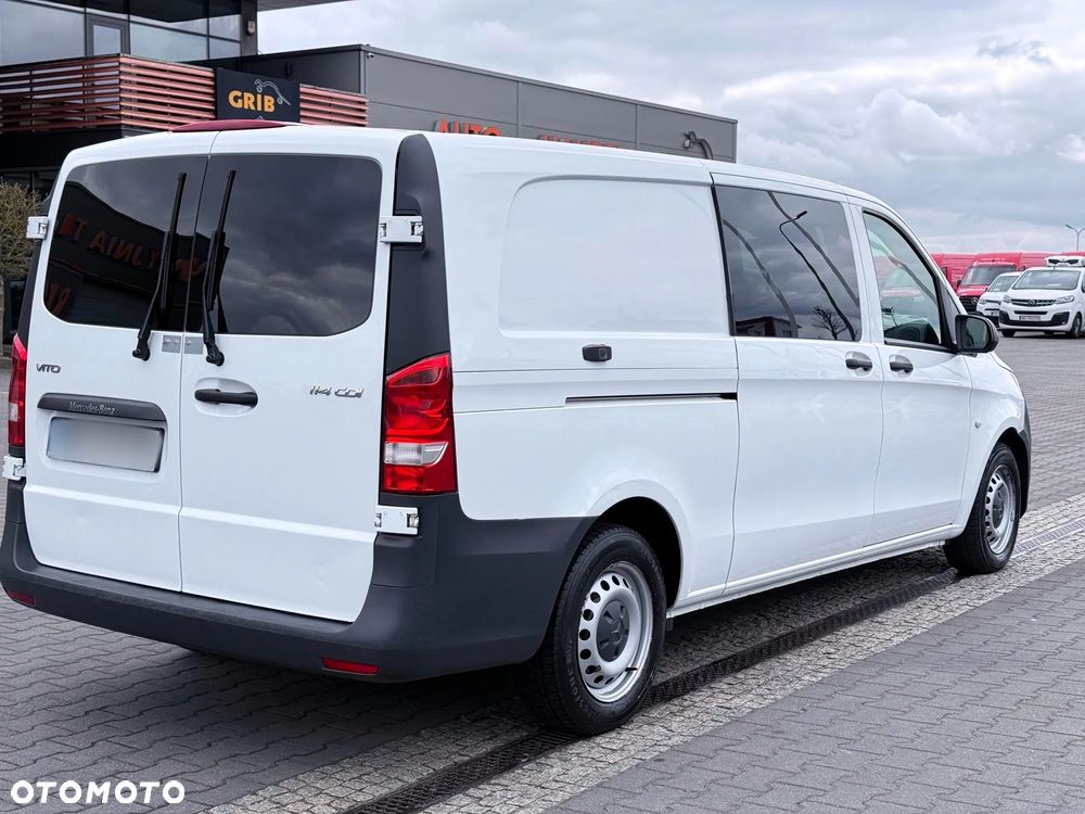 Mercedes-Benz Vito Long L2 Maxi Brygadówka Doka 6-miejsc Salon PL, Jeden Właściciel - 3