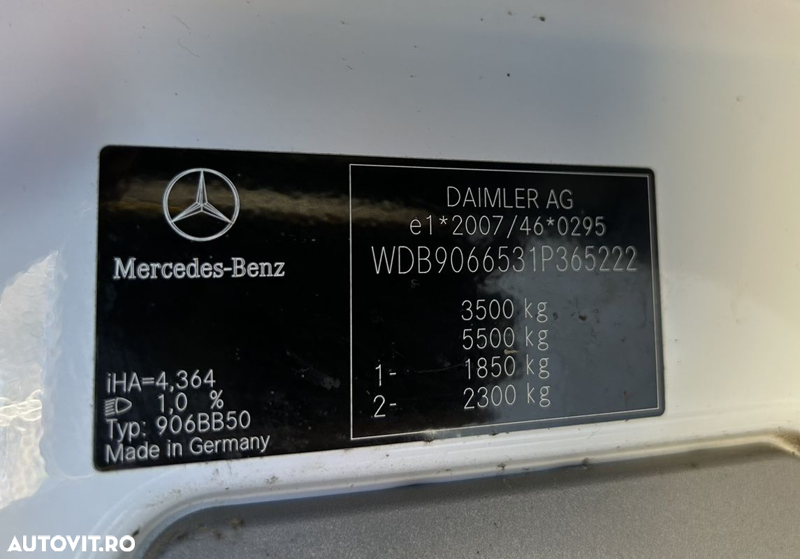 Mercedes-Benz Sprinter 516 CDI AXA DUBLA SPATE - 26