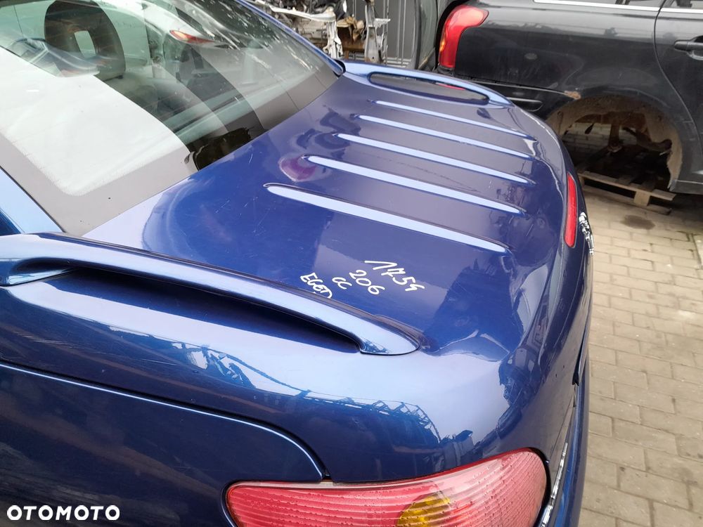 PEUGEOT 206CC KLAPA BAGAŻNIKA TYLNA TYŁ KOLOR: EGED - 3