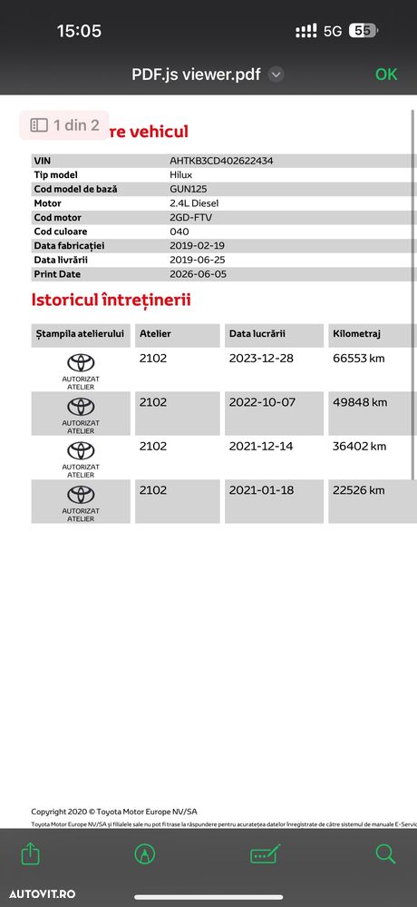 Toyota Hilux 4x4 Double Cab M/T Style - 16