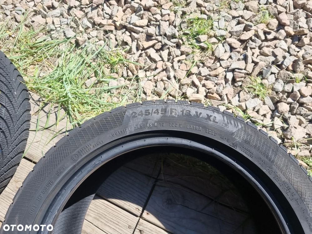 Opony CONTINENTAL WINTER CONTACT TS850P SSR 245/45R18 2023r,2x6,8mm super - 7