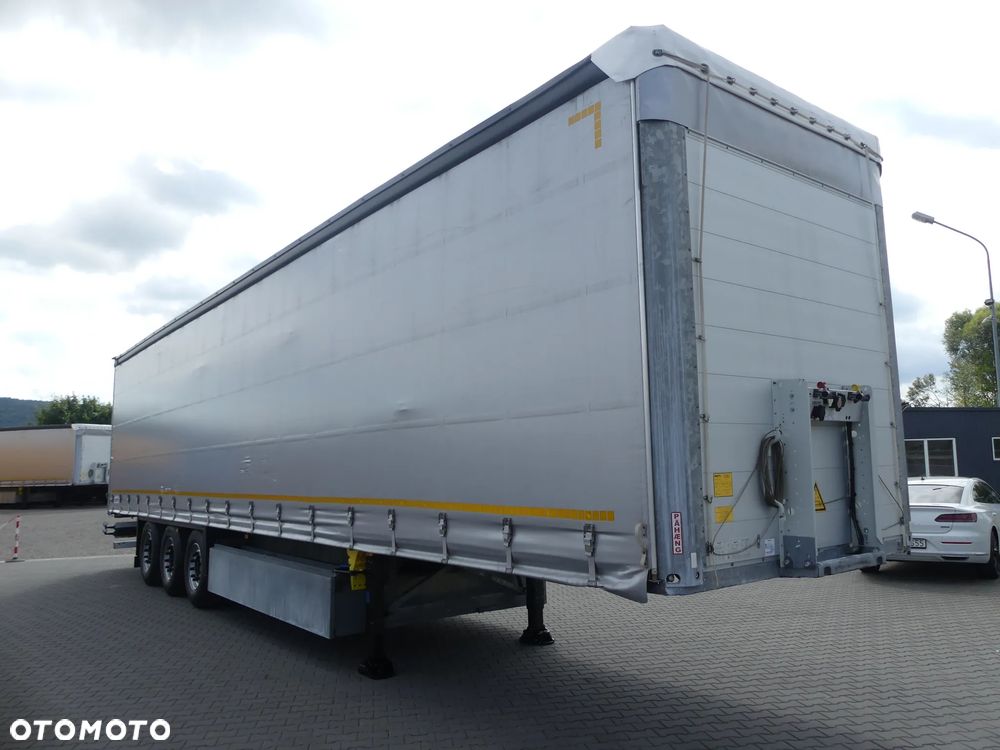 Schmitz Cargobull FIRANKA / OŚ PODNOSZONA / KOSZ PALETOWY / STANDARD / - 14