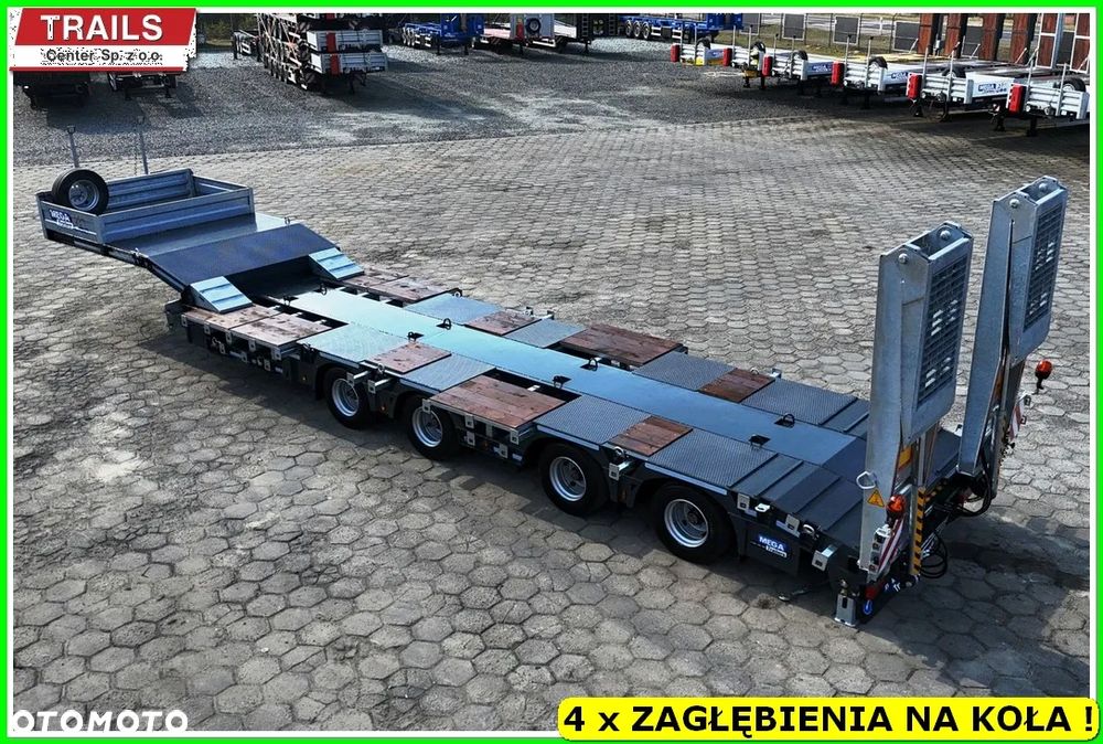 Inny Niskopodłogowa DMC 66,0 T, zagłebienia na koła, NAJAZDY HYDRAULICZNE. !!!