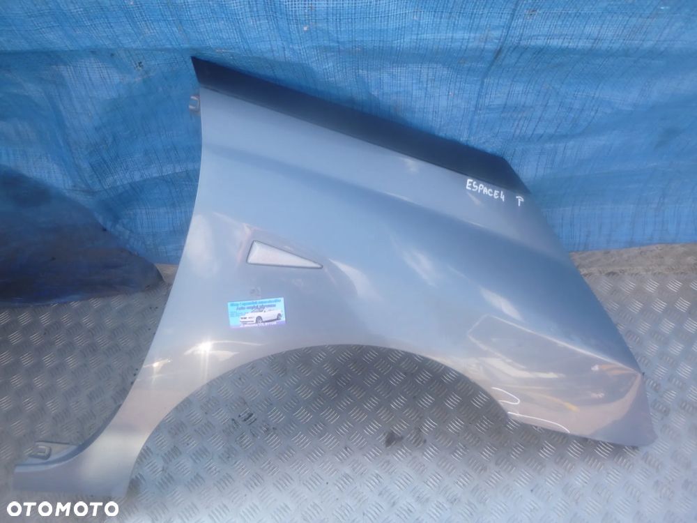 BŁOTNIK PRAWY PRZÓD RENAULT ESPACE IV 2004r  KOLOR: TED47 - 1