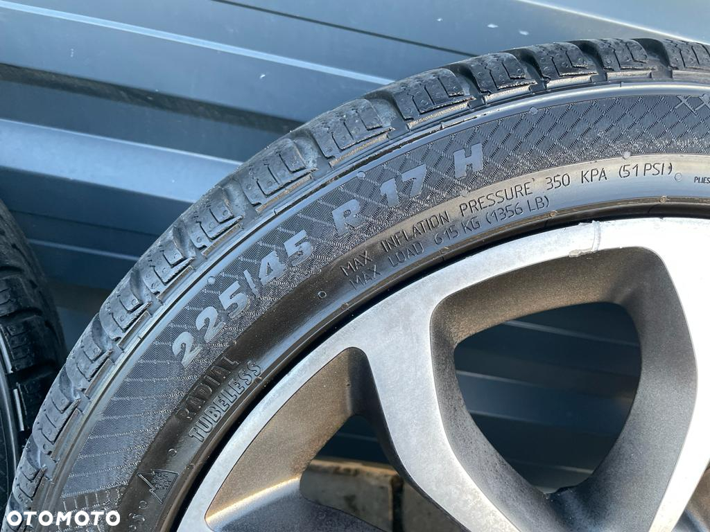 MERCEDES C W205 KOŁA FELGI OPONY ZIMA 225/45R17 A2054010200 - 14