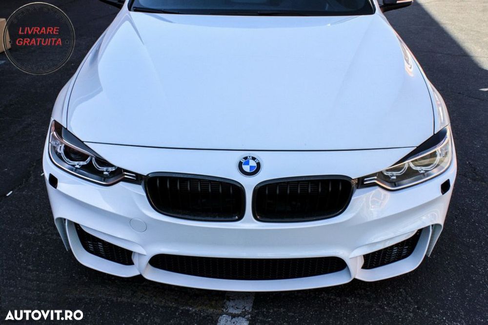 Bara Fata BMW Seria 3 F30 F31 Non LCI LCI (2011-2018) M3 Sport EVO Design- livrare gratuita - 9