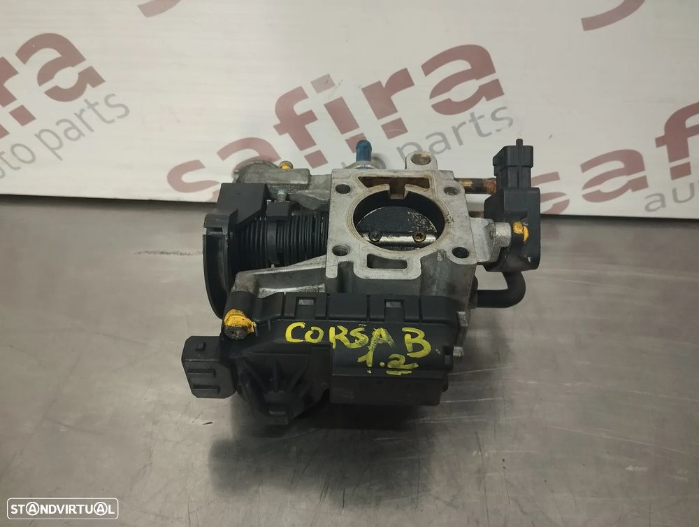 CORPO / BORBOLETA DE ADMISSÃO OPEL CORSA B 1.2 16V (X12XE) - 2