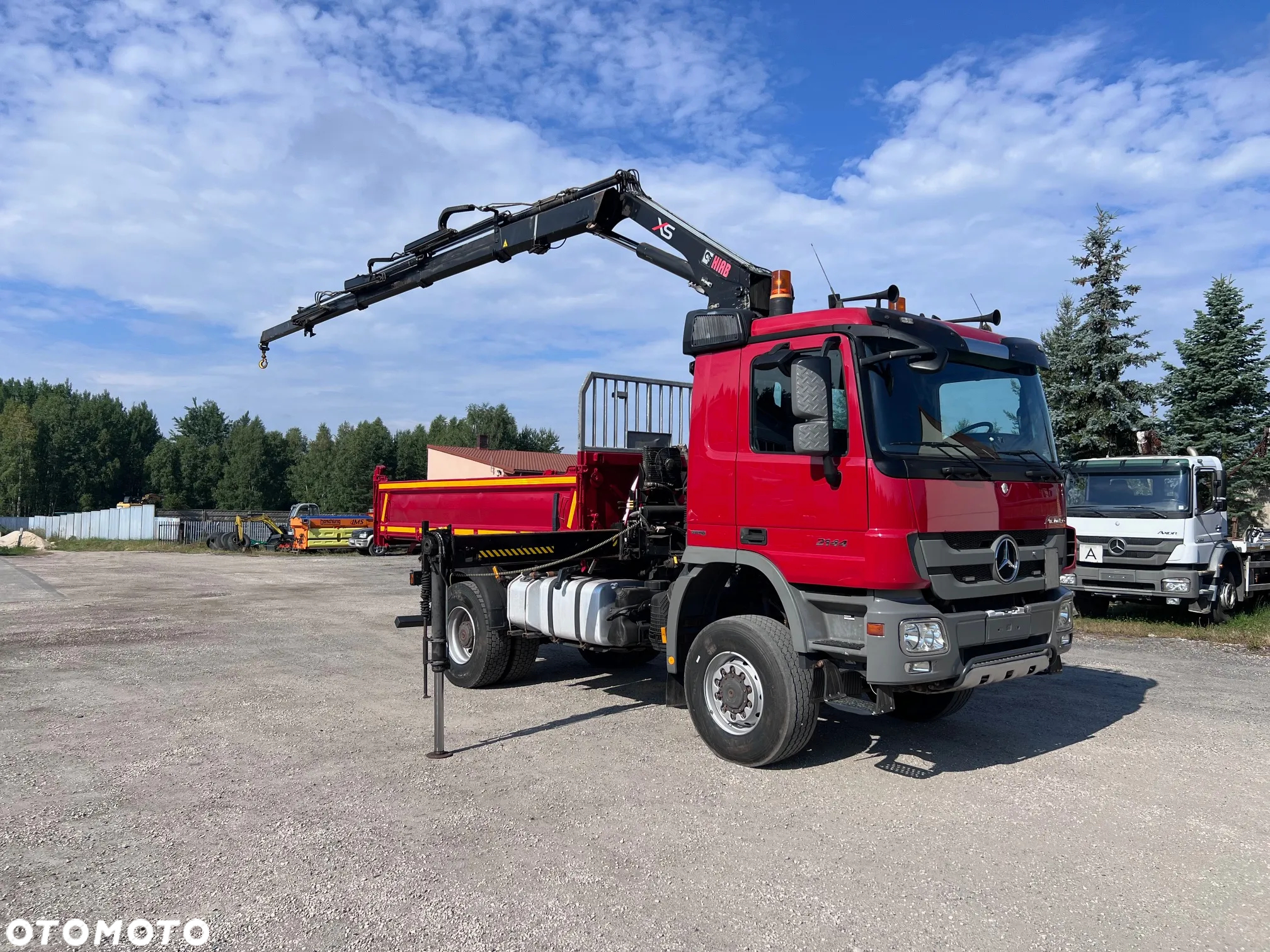 Mercedes-Benz ACTROS 4x4 1844 2144 AK HDS HIAB 12M - 4