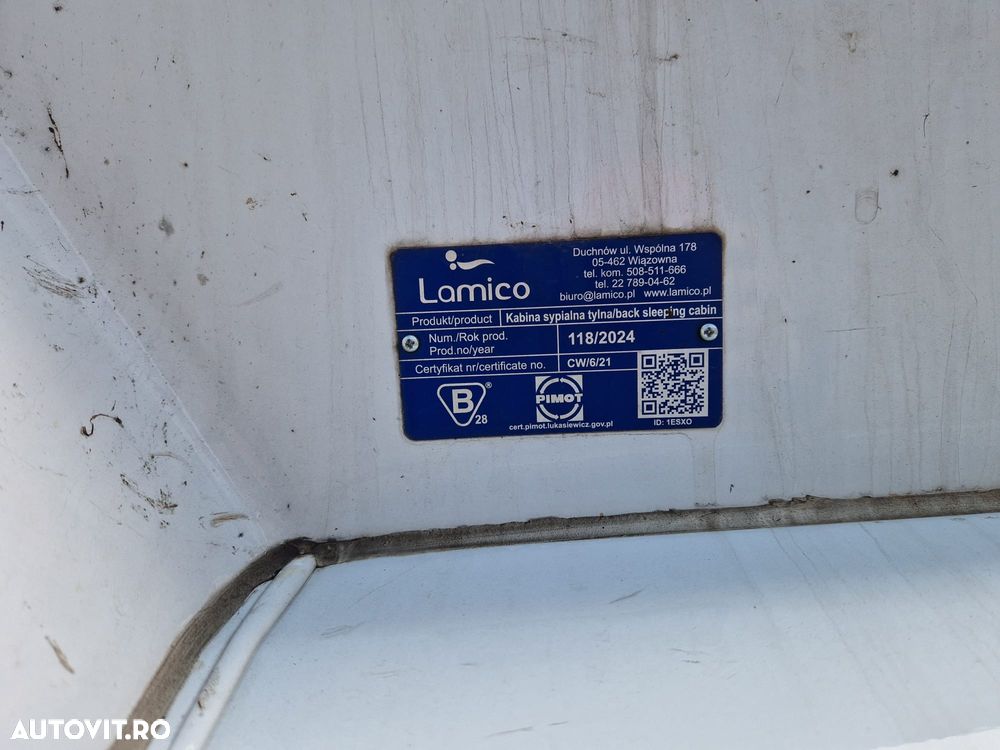 Renault MASTER 2.3D 163CP MANUAL CABINA DE DORMIT SI PRELATA - 18