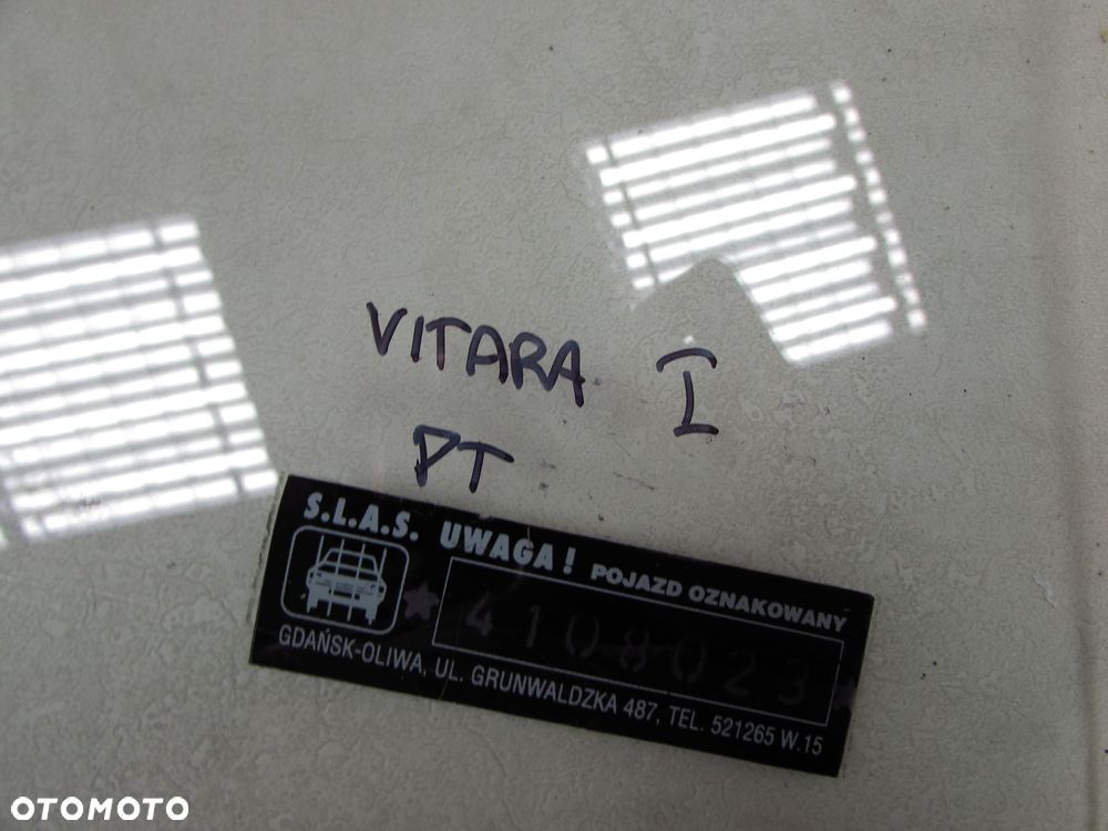 SUZUKI VITARA I 5D 88-04 SZYBA BOCZNA DRZWI PRAWY TYL - 6