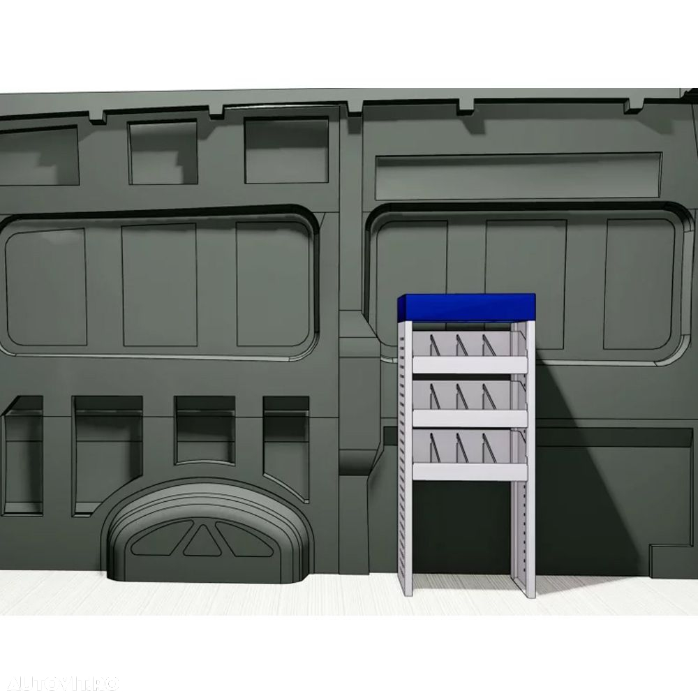 Mobilier autoutilitare - Sistem modular de 0,5m PROVAN 050-004 - 5
