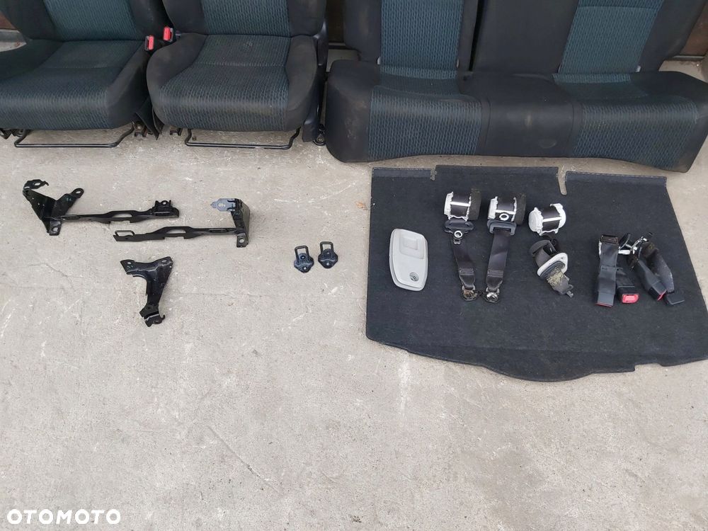 Toyota Yaris III fotele przekładka van 5D kanapa - 4