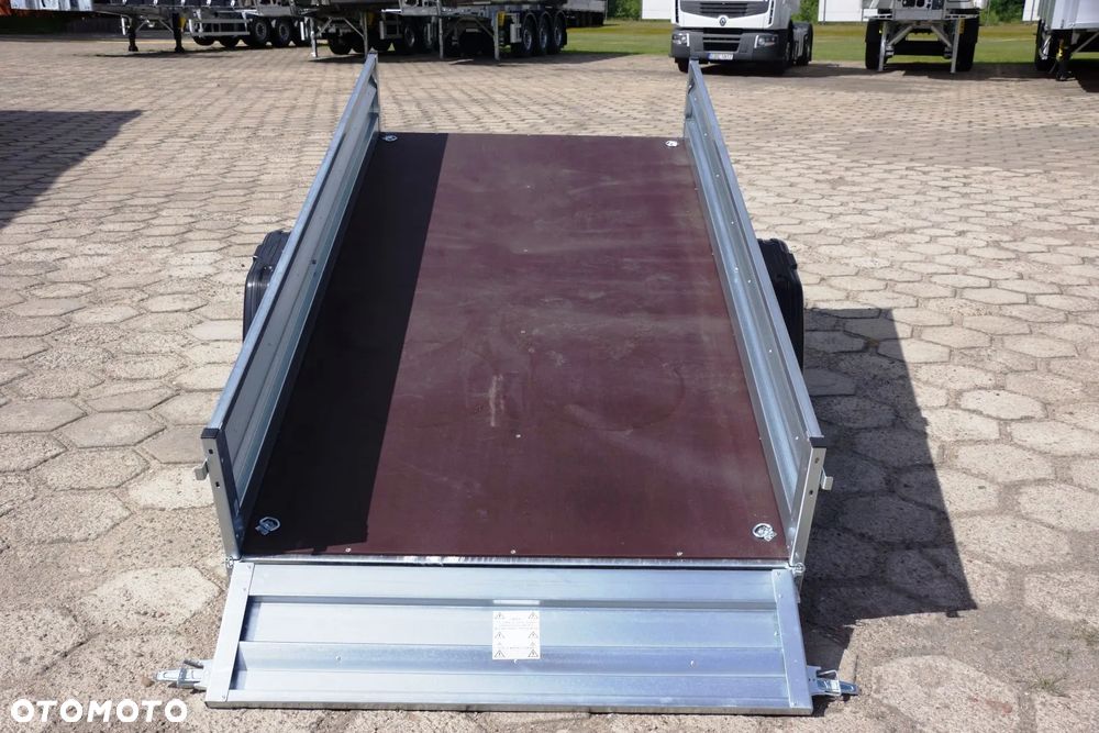 Zaslaw 1 oś, przyczepa towarowa MOCNA I SOLDNA DMC 750 KG - 19
