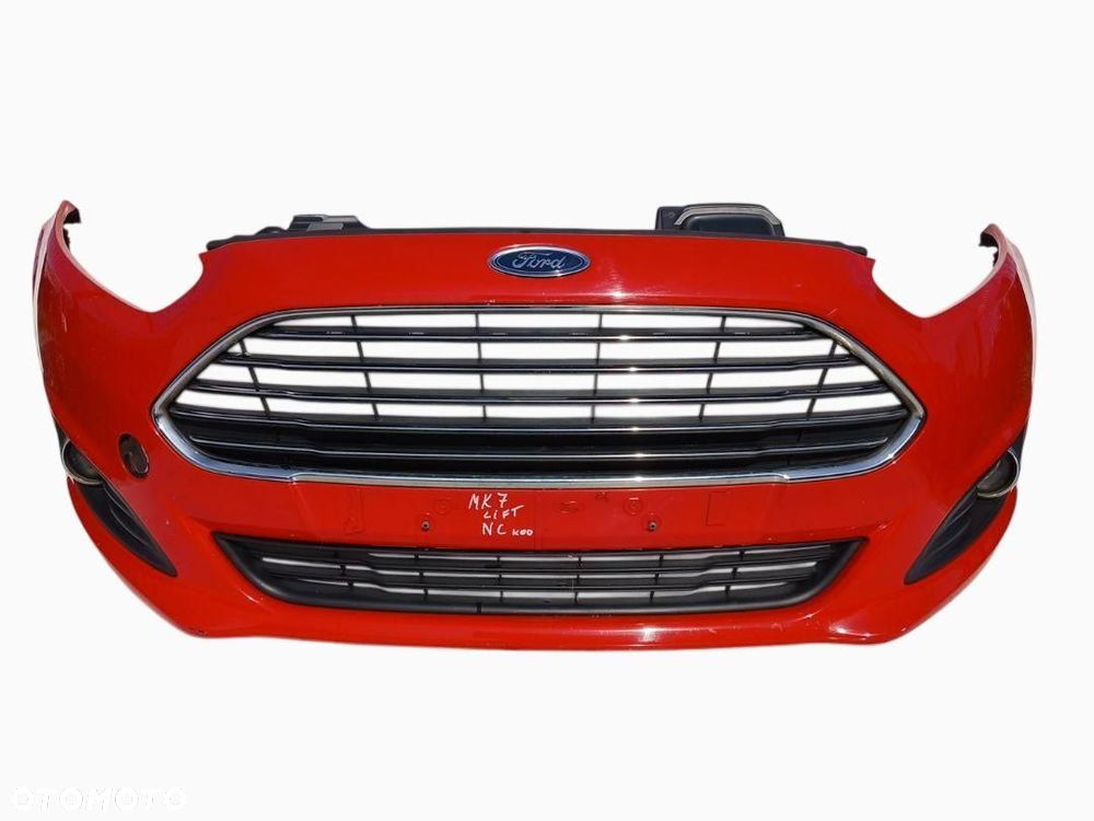 ZDERZAK PRZÓD PRZEDNI FORD FIESTA MK7 LIFT 13-17r. NC KOD CZERWONY