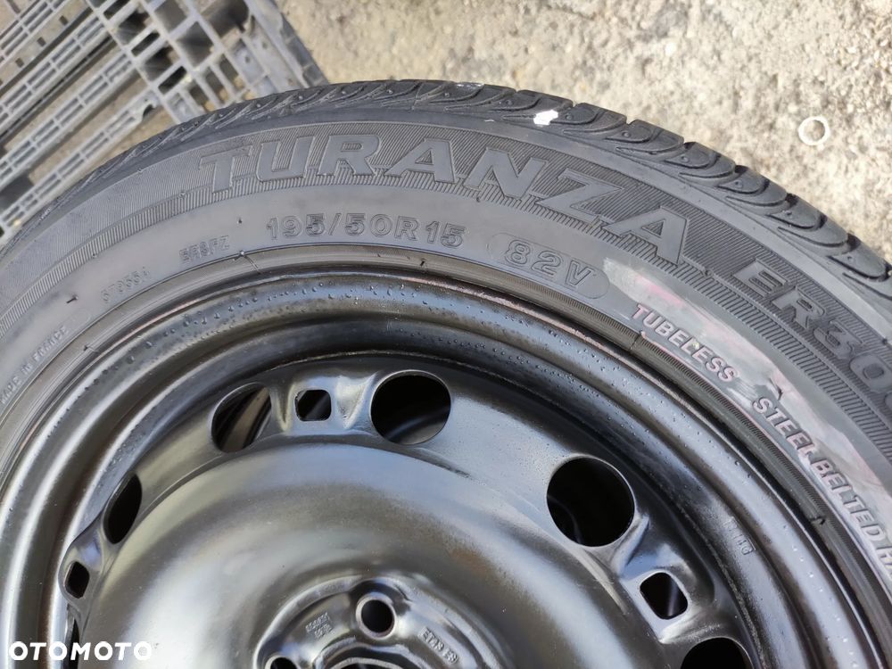 195/50R15 Opony Letnie Lato BRIDGESTONE TURANZA ER300 6mm Legnica ALU-RAD 195/50 - 6