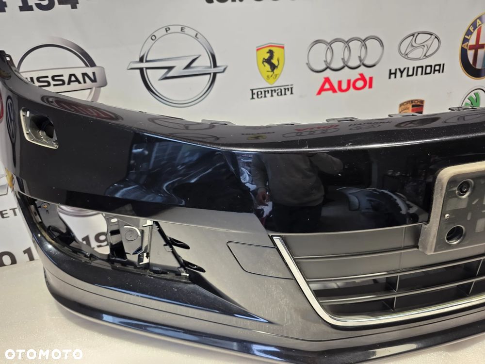 VW TIGUAN 5N0 I LIFT R-LINE 10- ZDERZAK PRZEDNI PRZÓD + KRATKA ŚRODKOWA + LEWA KRATKA BOCZNA + SPOJER + PODKŁADKA POD TABLICE , NR 5N0807221AP , 5N0805903T , NR AUKCJI NZ1560 - 8