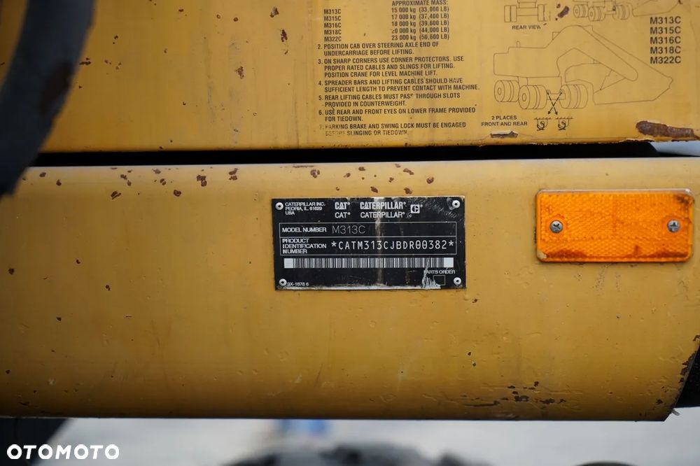 Caterpillar M313C / KOPARKA KOŁOWA / TILT OBROTNICA / - 30