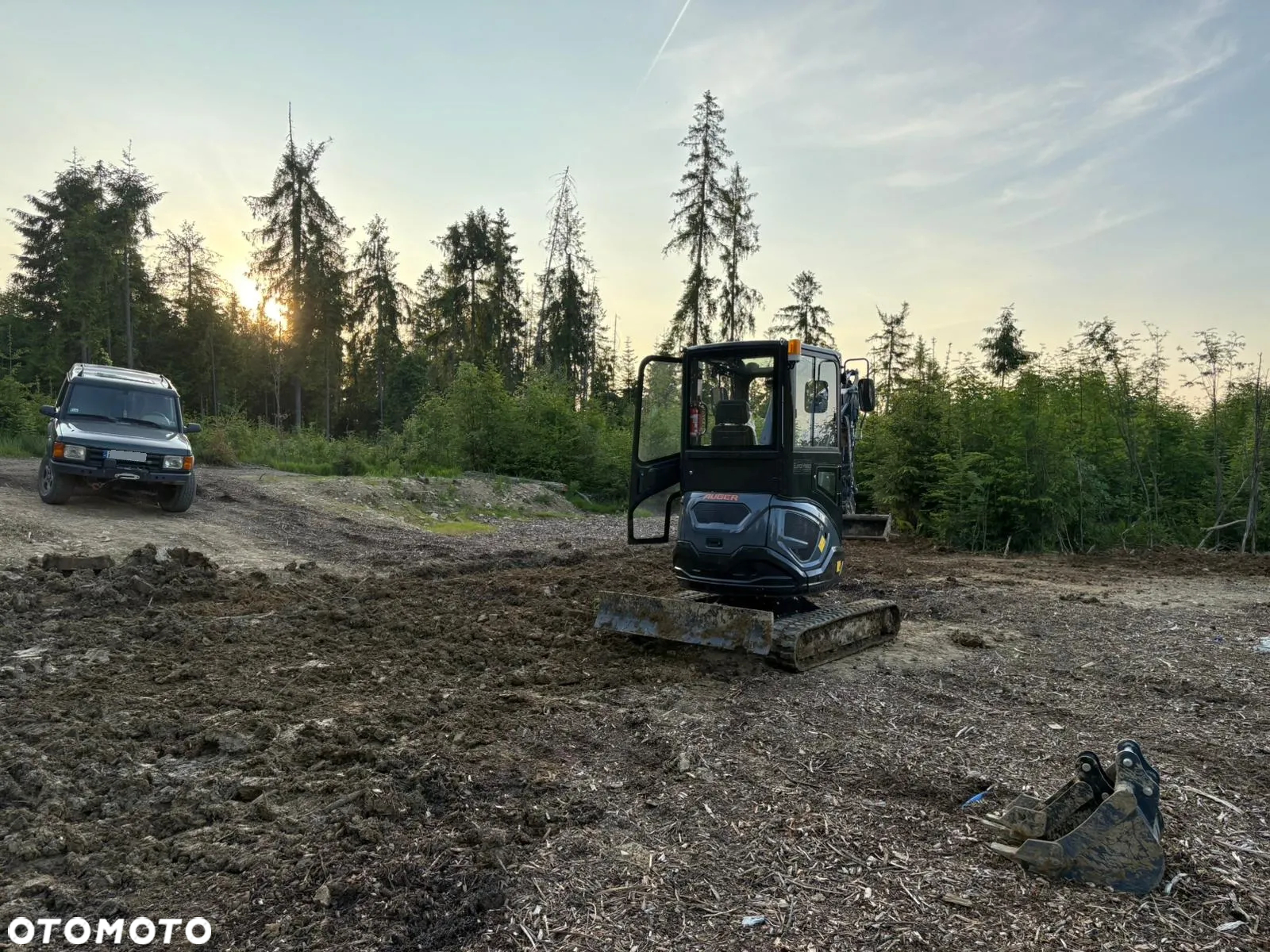 Inny NOWA MINIKOPARKA AUGER 25, WAGA 2100 KG, KUBOTA silnik - 36