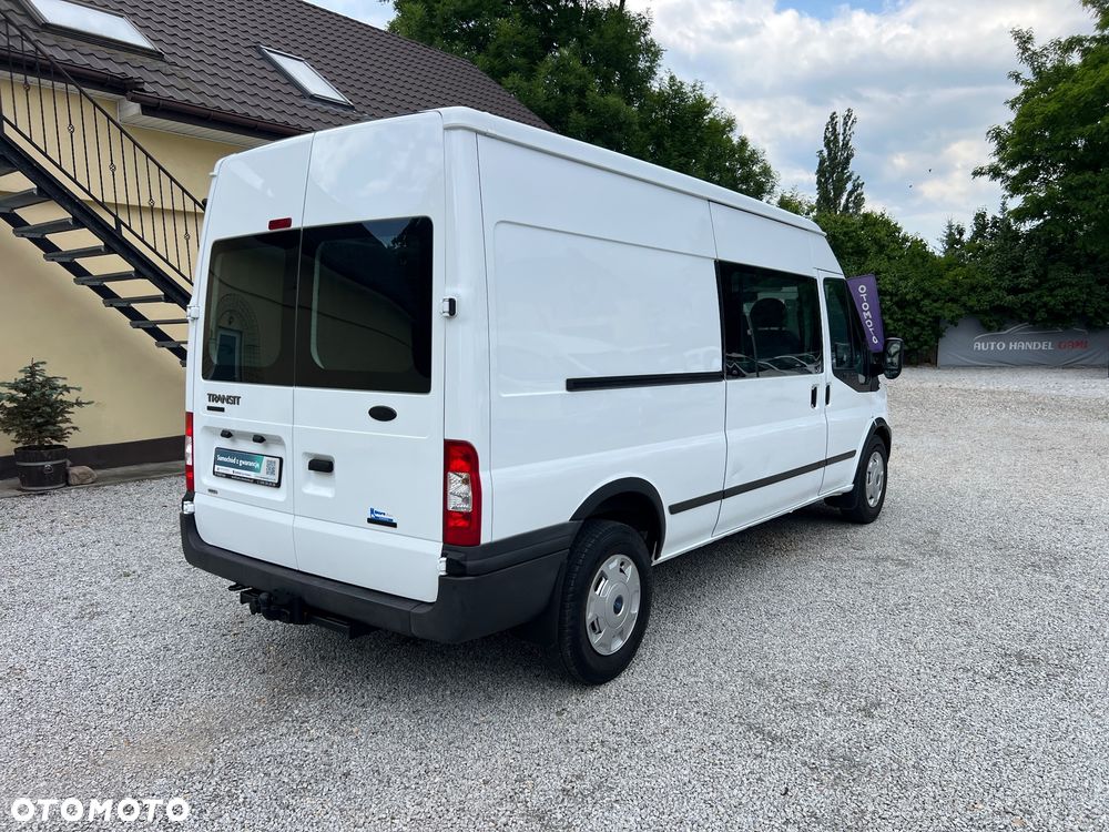 Ford Transit Furgon Brygadowy Doka 6 os. 4x4 AWD L3H2 2.2 TDCI 125KM Webasto HAK - 9
