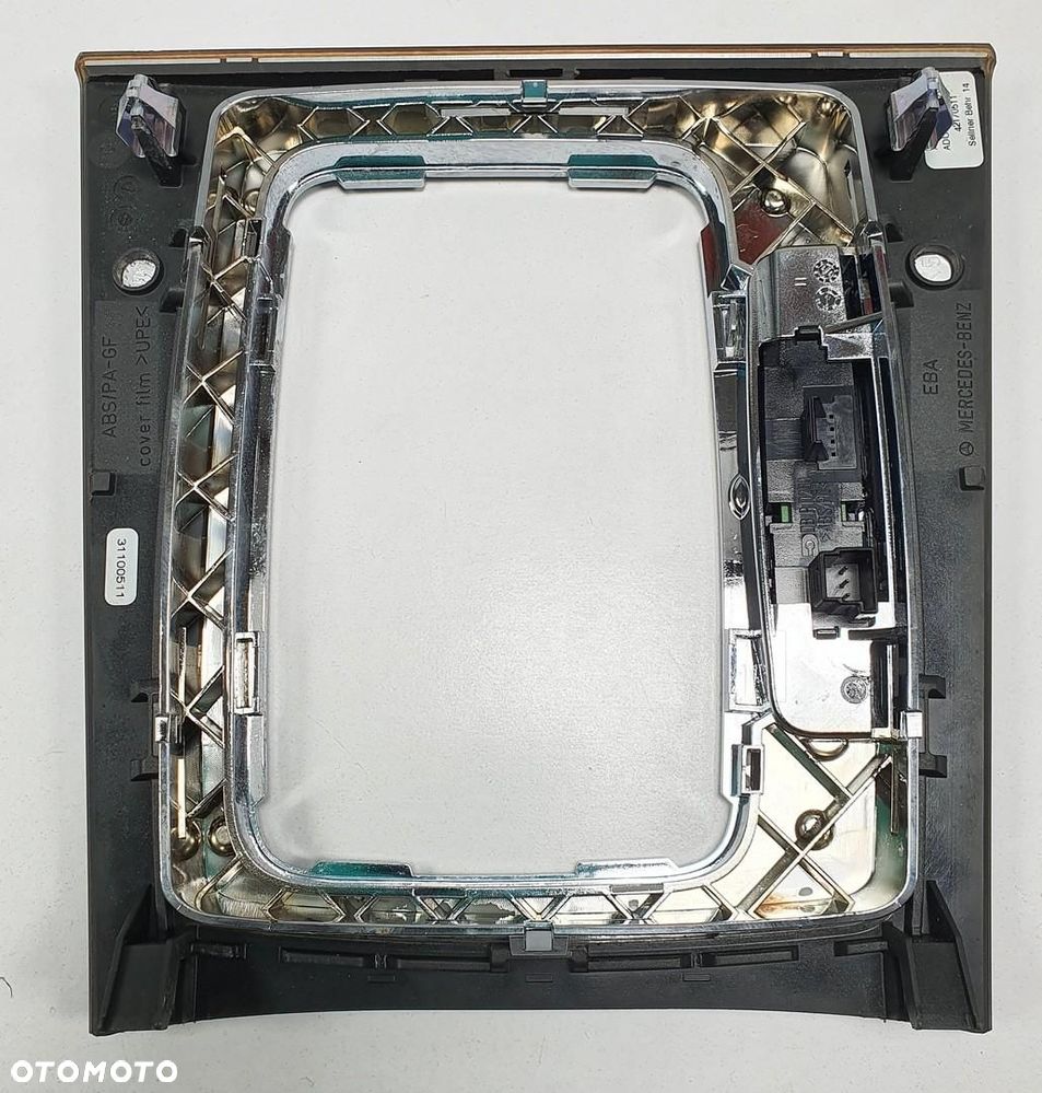 RAMKA OSŁONA DEKOR LEWARKA ZMIANY BIEGÓW MERCEDES W207 A2076801207 - 6