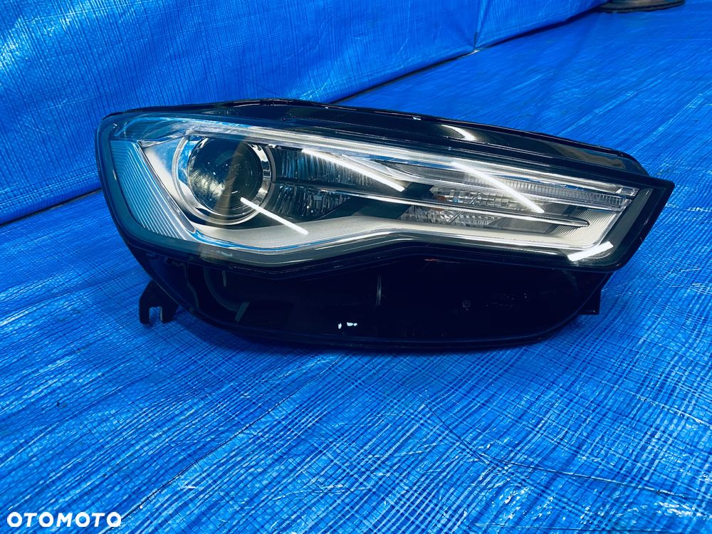 AUDI A6 C7 LIFT LAMPA PRAWA PRAWY PRZÓD PRZEDNIA XENON KSENON LED HELLA 4G0941044F EUROPA ORYGINAŁ - 10
